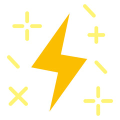 Lightning Vector Design Icon Style