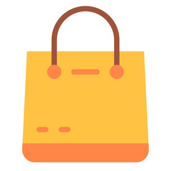 Shopping Bag Vector Design Icon Style