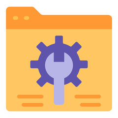 Webmaster Vector Design Icon Style