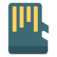 SD Card Vector Design Icon Style