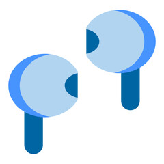 Earbuds Vector Design Icon Style