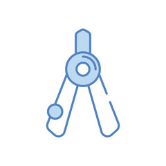 Calipers vector icon stock illustration