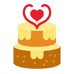 Cake Vector Design Icon Style