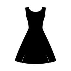 Elegant wedding dress on a mannequin isolated on white background