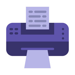 Printer Vector Design Icon Style