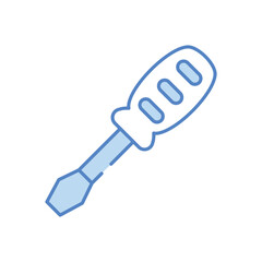 Screwdriver vector icon stock illustration