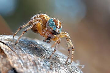 Close-up Spider Banner