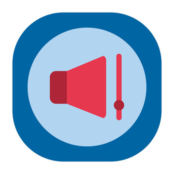 Volume Control Vector Design Icon Style