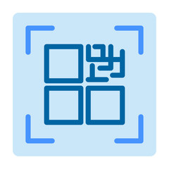 QR Code Vector Design Icon Style