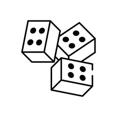 Bricks vector icon stock illustration