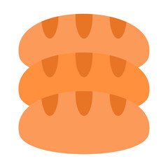 Bread Vector Design Icon Style