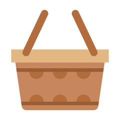 Basket Vector Design Icon Style