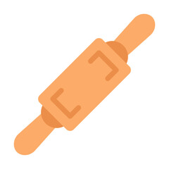 Rolling Pin Vector Design Icon Style