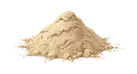 Isolated Pile of Sand