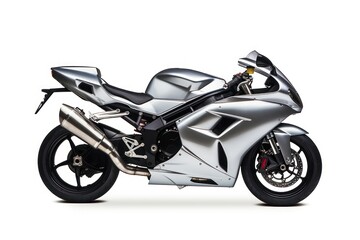 Fototapeta premium Motorcycle vehicle wheel white background.