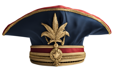 The French Revolution’s Phrygian cap, symbol of liberty, isolated on a empty plain background