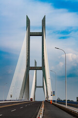 Various bridge buildings and urban roads
