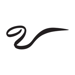 Swash Vector Art Icon