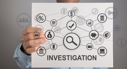 Concept of Investigation. Business. Finance