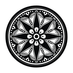 decorative round ornament mandala lineart new 2025,trendy,unique,