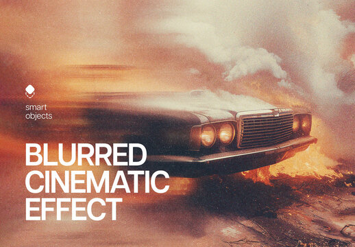 Blurred Cinematic Photo Effect