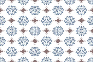 seamless damask pattern