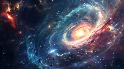 Obraz premium Wonders of outer space