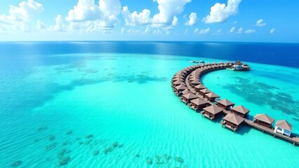 Obraz premium tropical paradise island