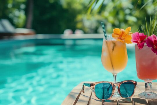 cocktail on the beach