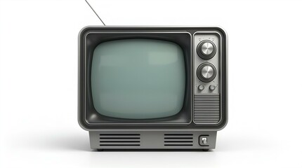 Retro Black and Gray TV Antenna Control Knobs