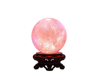 Radiant Rose Quartz Orb