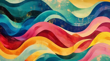 Generic Vibrant Multicolored Overview Detail Design