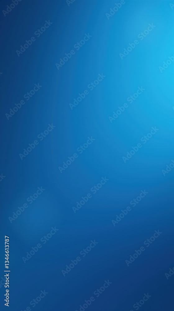 Poster smooth gradient of blue tones creating calming background effect. ideal for various design projects