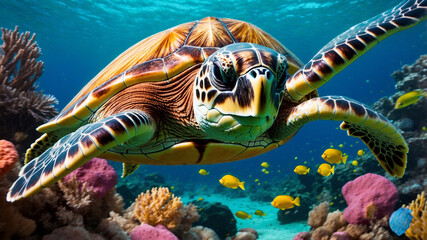 green sea turtle
