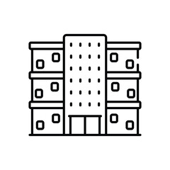 Apartment Vector icon