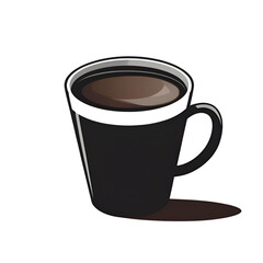Obraz premium Classic Coffee Cup Illustrations for Beverage Lovers