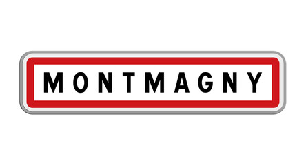 Panneau de Montmagny, Val-d'Oise, Île-de-France