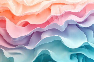 Obraz premium Abstract gradient background with soft mint and peach, gradient teal and violet, featuring a highly detailed, ideal for modern and elegant designs.