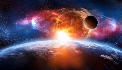 Obraz premium planet in space