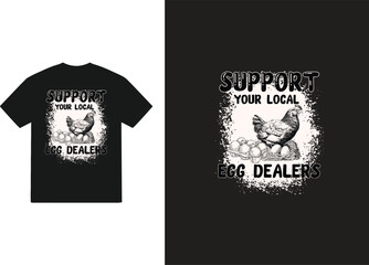 Animal t shirt design with quotes