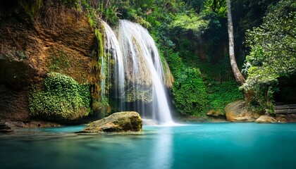 Fototapeta premium waterfall in the forest