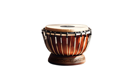 Tabla isolated on a empty plain background