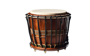 Tabla isolated on a empty plain background