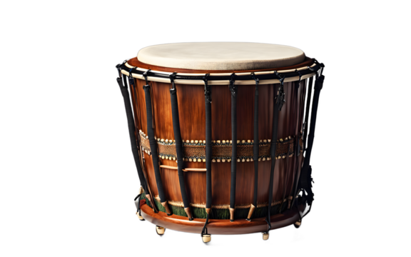 Tabla isolated on a empty plain background