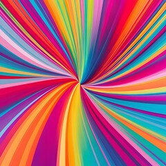 abstract background with rainbow