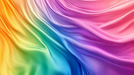 Obraz premium TexturesBackgrounds Vibrant Rainbow Scene Texture Soft