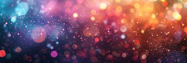 Fototapeta premium Abstract Background of Glowing Lights