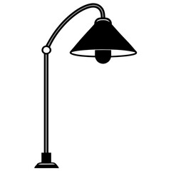 Lamp Silhouette vector