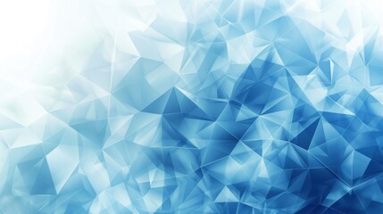 Obraz premium Abstract Blue Geometric Pattern