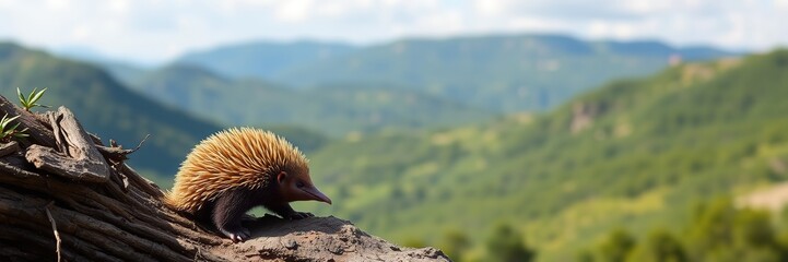 Australian Echidna PNG Image for Design Projects